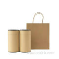 Paper Tube Packaging Kraft Custom Print Food Grade